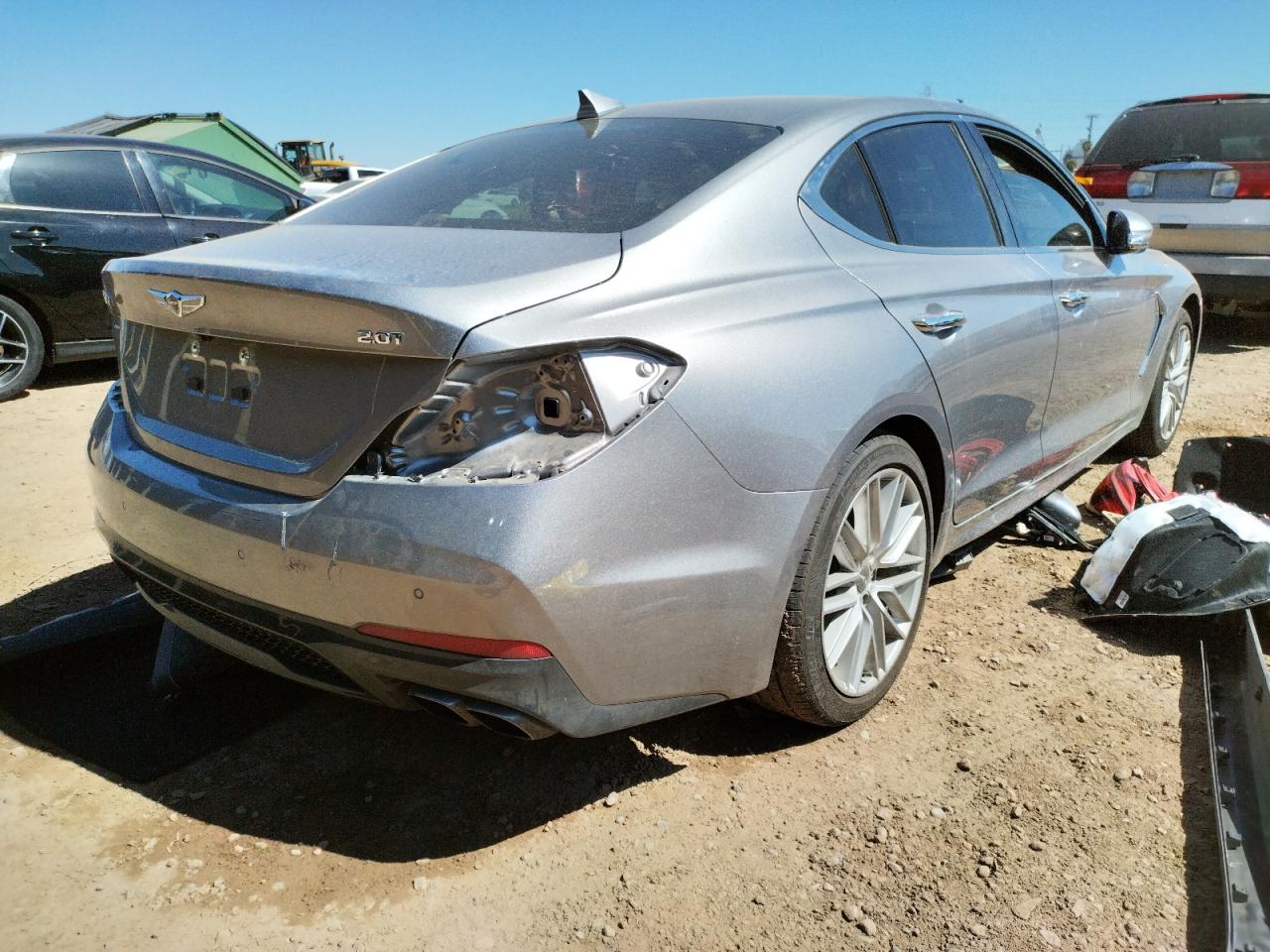 Photo 4 from auction – 2021 GENESIS G70 ELITE with VIN KMTG34LA1MU078546