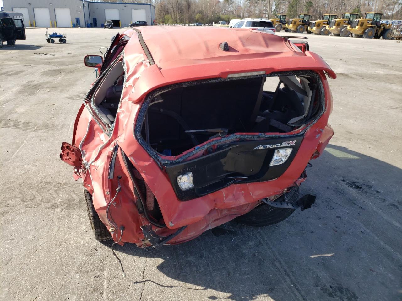 Photo 9 from auction – 2003 SUZUKI AERIO SX with VIN JS2RC41H835200258