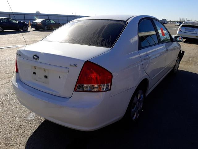 Photo 4 from auction – 2009 KIA SPECTRA EX with VIN KNAFE222795623862