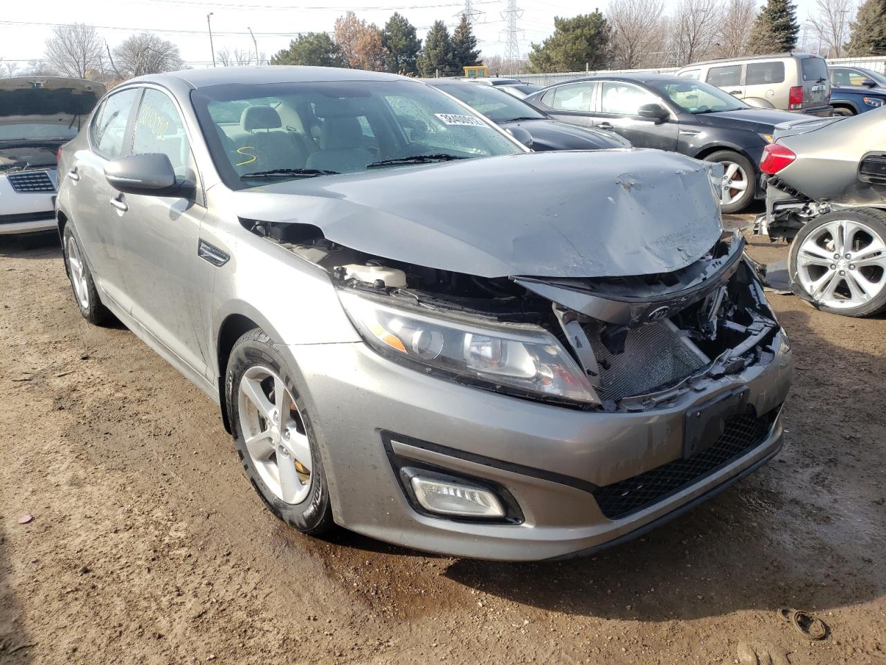Photo 1 from auction – 2014 KIA OPTIMA LX with VIN 5XXGM4A71EG302568