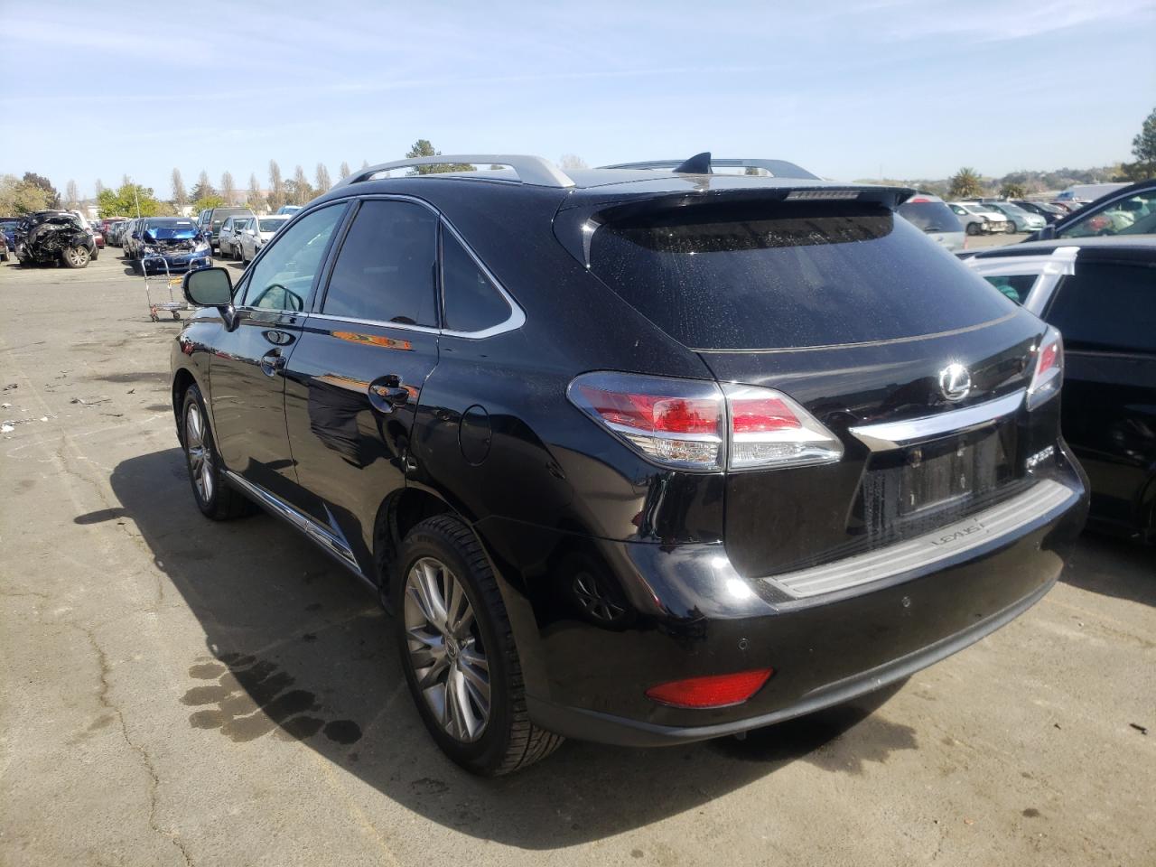 Photo 3 from auction – 2014 LEXUS RX 350 BAS with VIN 2T2BK1BA2EC235331