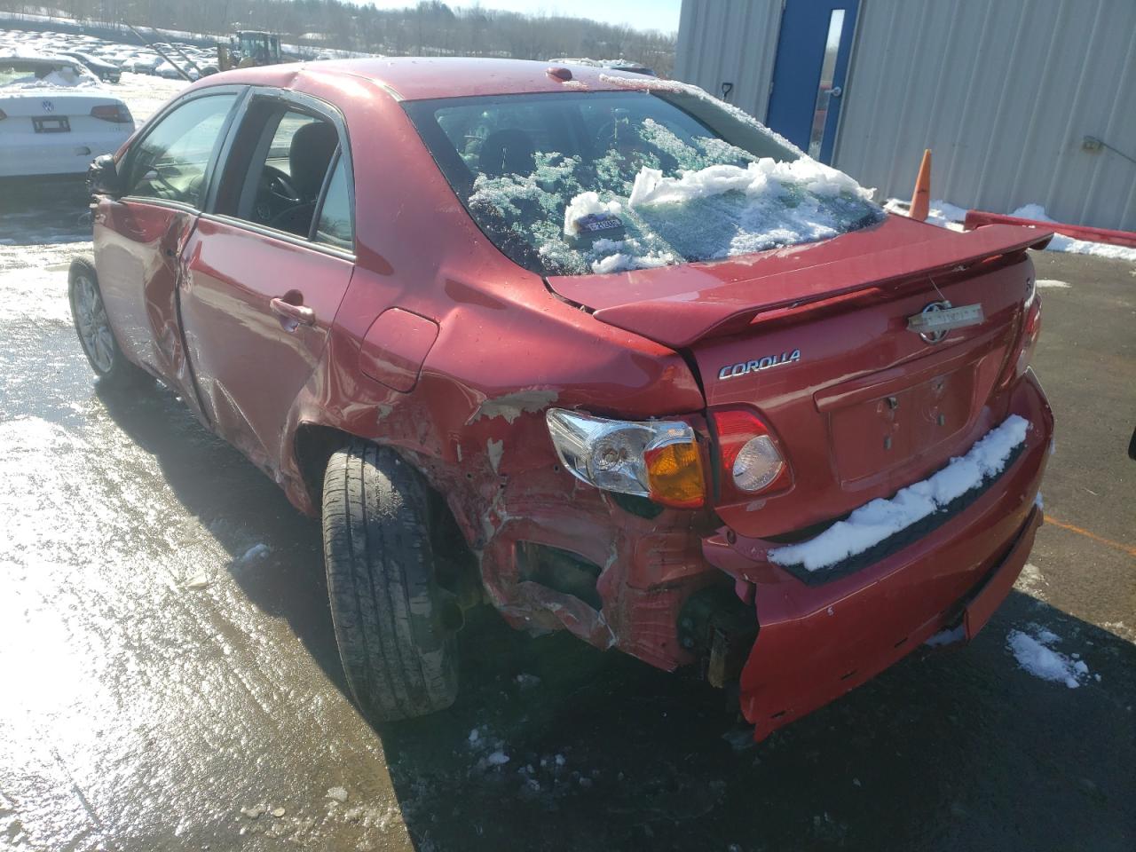 Photo 3 from auction – 2009 TOYOTA COROLLA BA with VIN 1NXBU40E39Z084638
