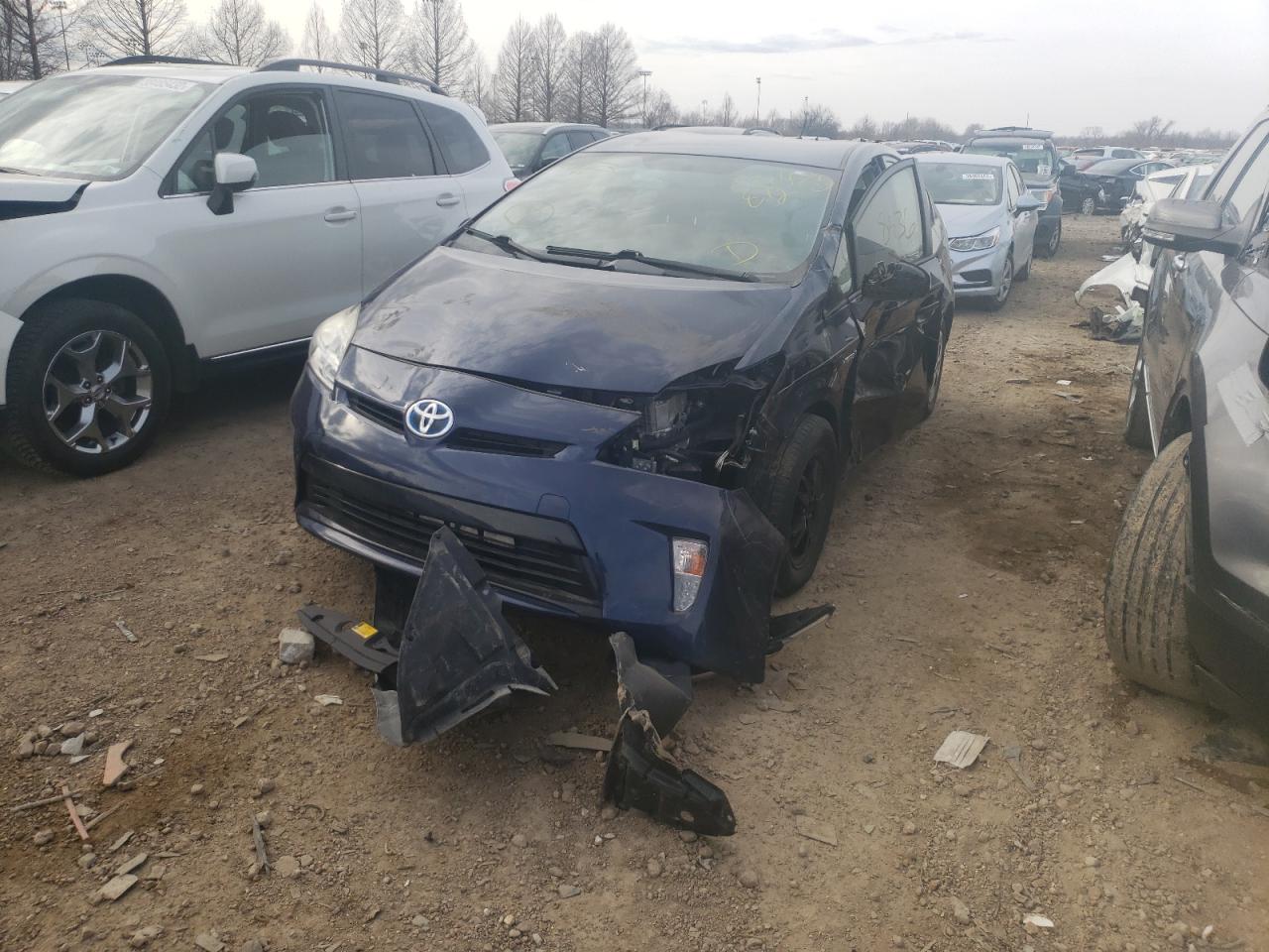 Photo 2 from auction – 2014 TOYOTA PRIUS with VIN JTDKN3DU8E1758081