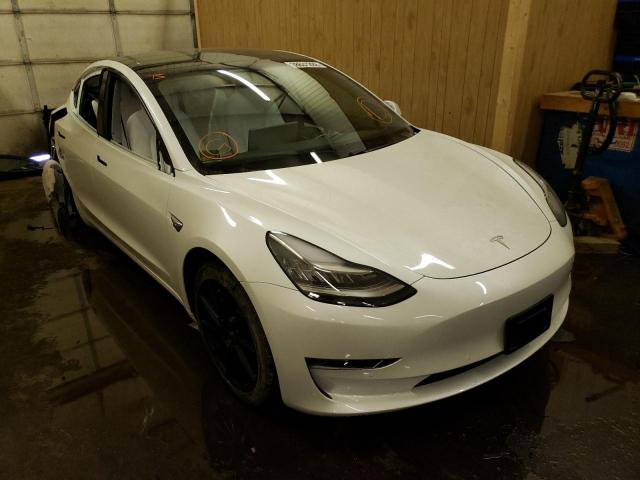 TESLA MODEL 3 2020 with VIN 5YJ3E1EA1LF615507 - Photo from auction