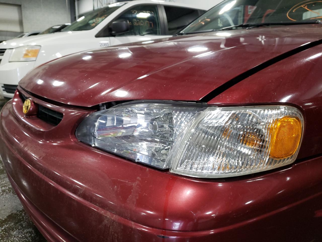 Photo 9 from auction – 2000 TOYOTA COROLLA VE with VIN 2T1BR12E9YC337541