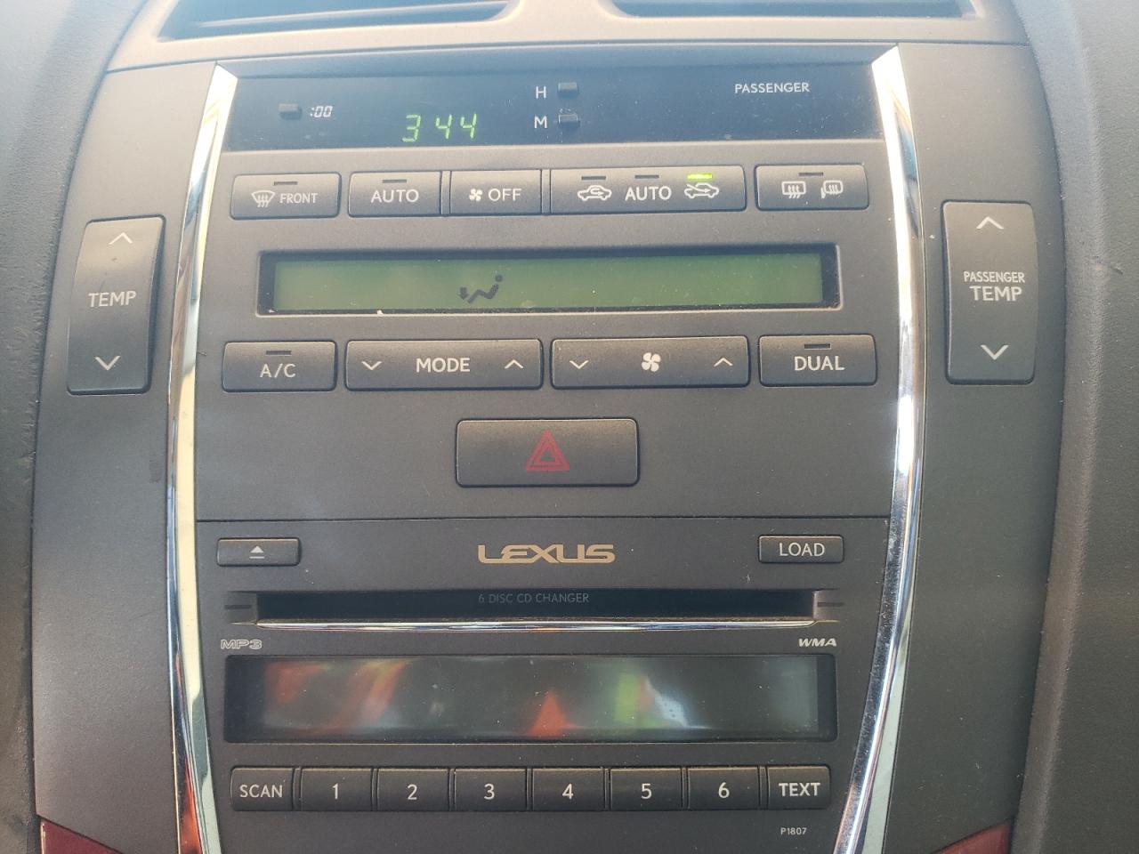 Foto 9 de la subasta – 2007 LEXUS ES 350 con VIN JTHBJ46G772144823