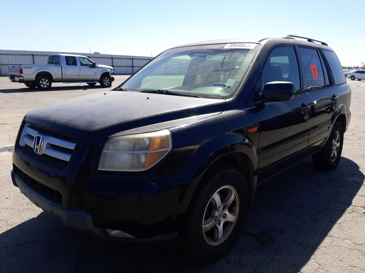 Photo 2 from auction – 2007 HONDA PILOT EXL with VIN 5FNYF28547B003279