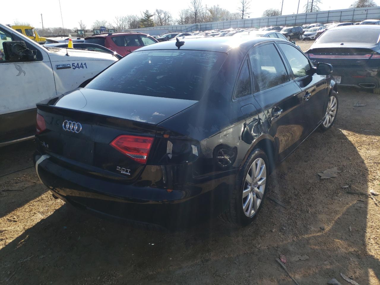 Photo 4 from auction – 2012 AUDI A4 PREMIUM with VIN WAUBFAFL2CA118156