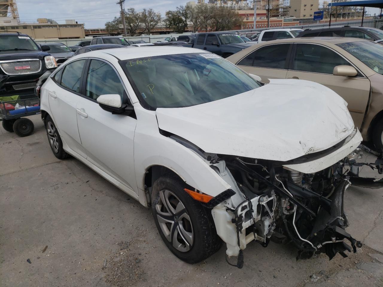 HONDA CIVIC LX 2017 with VIN 19XFC2F52HE040874 - Photo from auction