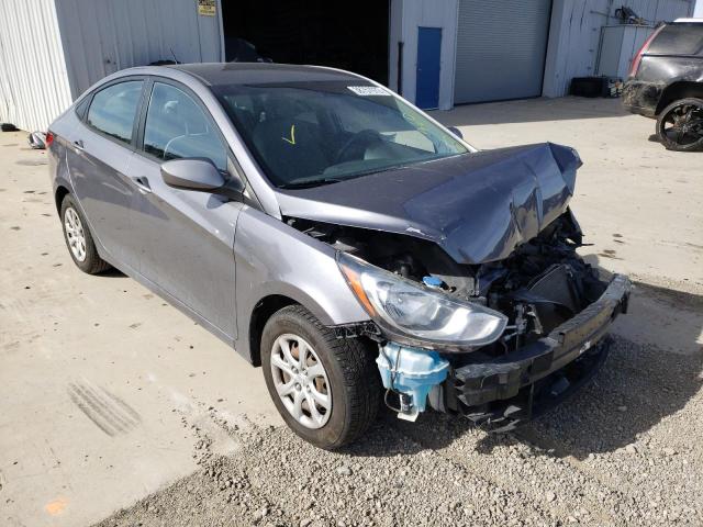 HYUNDAI ACCENT GLS 2014 with VIN KMHCT4AE2EU664270 - Photo from auction