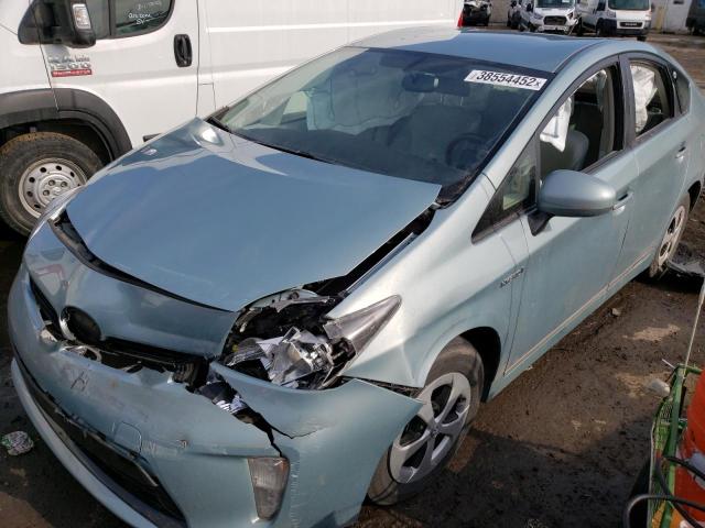 Photo 2 from auction – 2014 TOYOTA PRIUS with VIN JTDKN3DU8E1795065