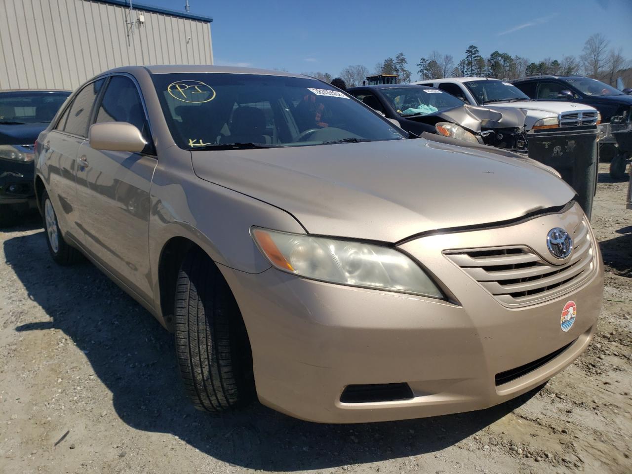 TOYOTA CAMRY CE 2008 with VIN 4T1BE46K58U775646 - Photo from auction