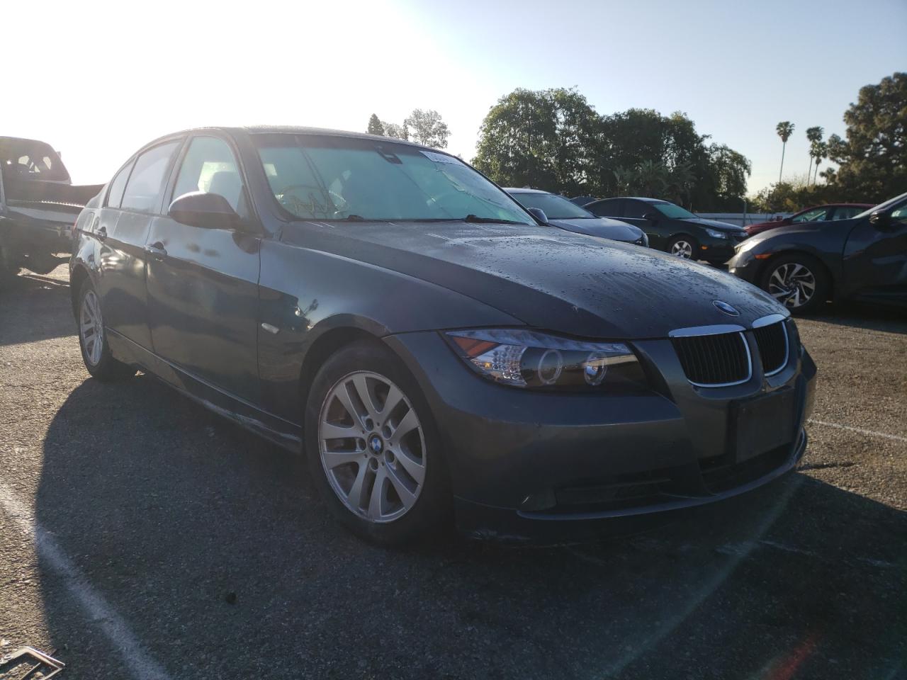 BMW 325 I 2006 with VIN WBAVB13586PT25490 - Photo from auction