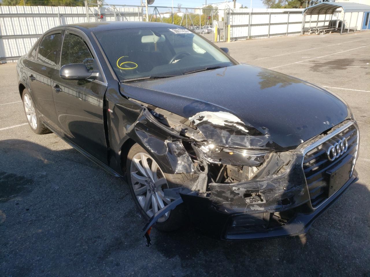 AUDI A4 PREMIUM 2014 with VIN WAUAFAFL1EN013891 - Photo from auction