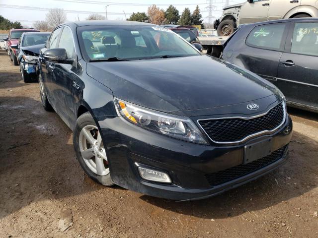 KIA OPTIMA LX 2014 with VIN 5XXGM4A70EG336467 - Photo from auction
