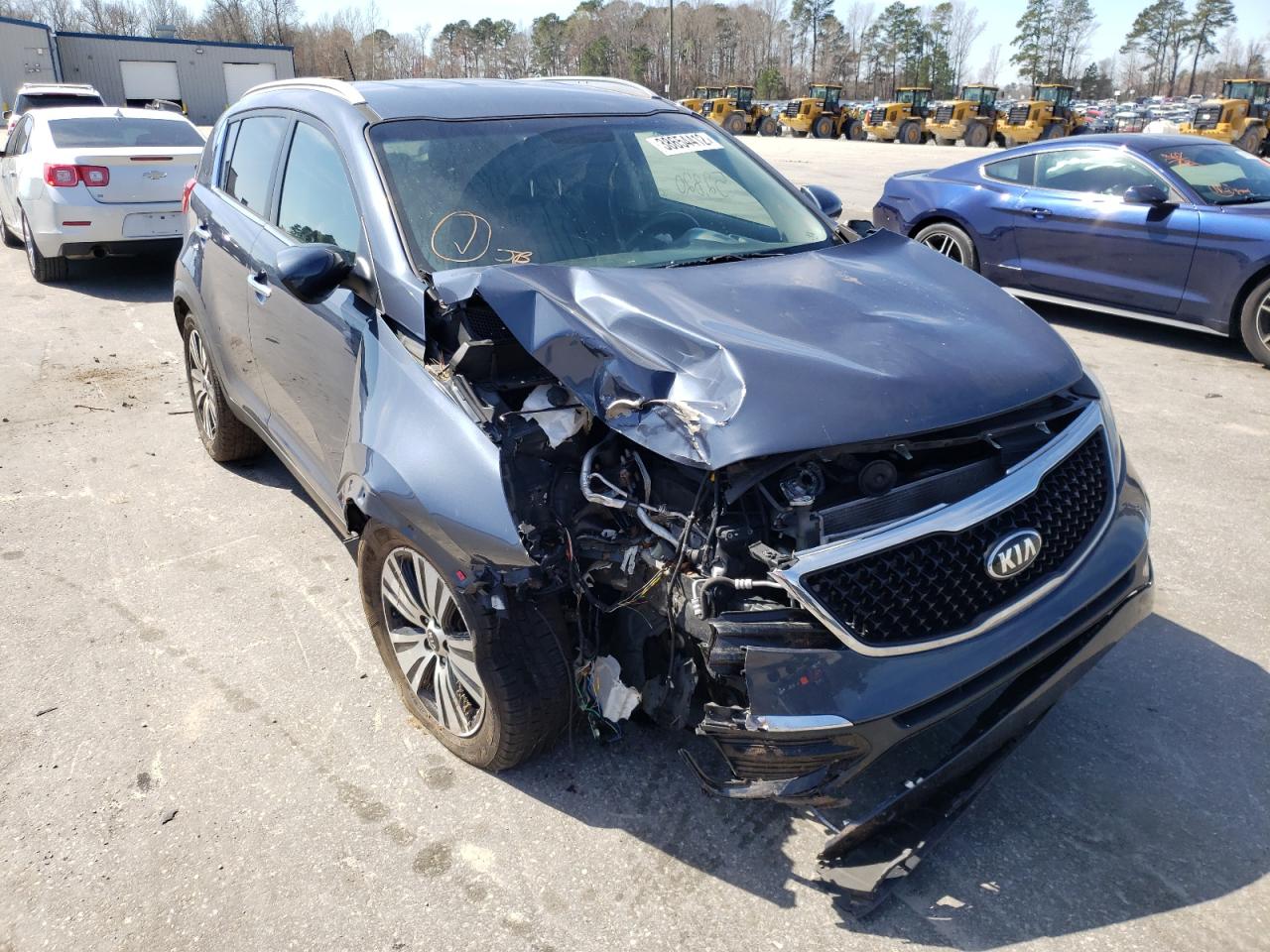 KIA SPORTAGE E 2016 with VIN KNDPC3AC9G7815184 - Photo from auction