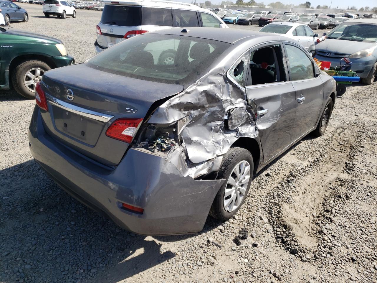 Photo 4 from auction – 2015 NISSAN SENTRA S with VIN 3N1AB7AP9FL632111