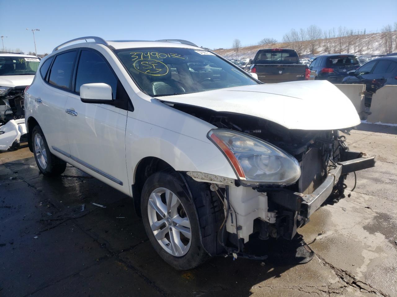 NISSAN ROGUE S 2011 with VIN JN8AS5MV3BW273424 - Photo from auction