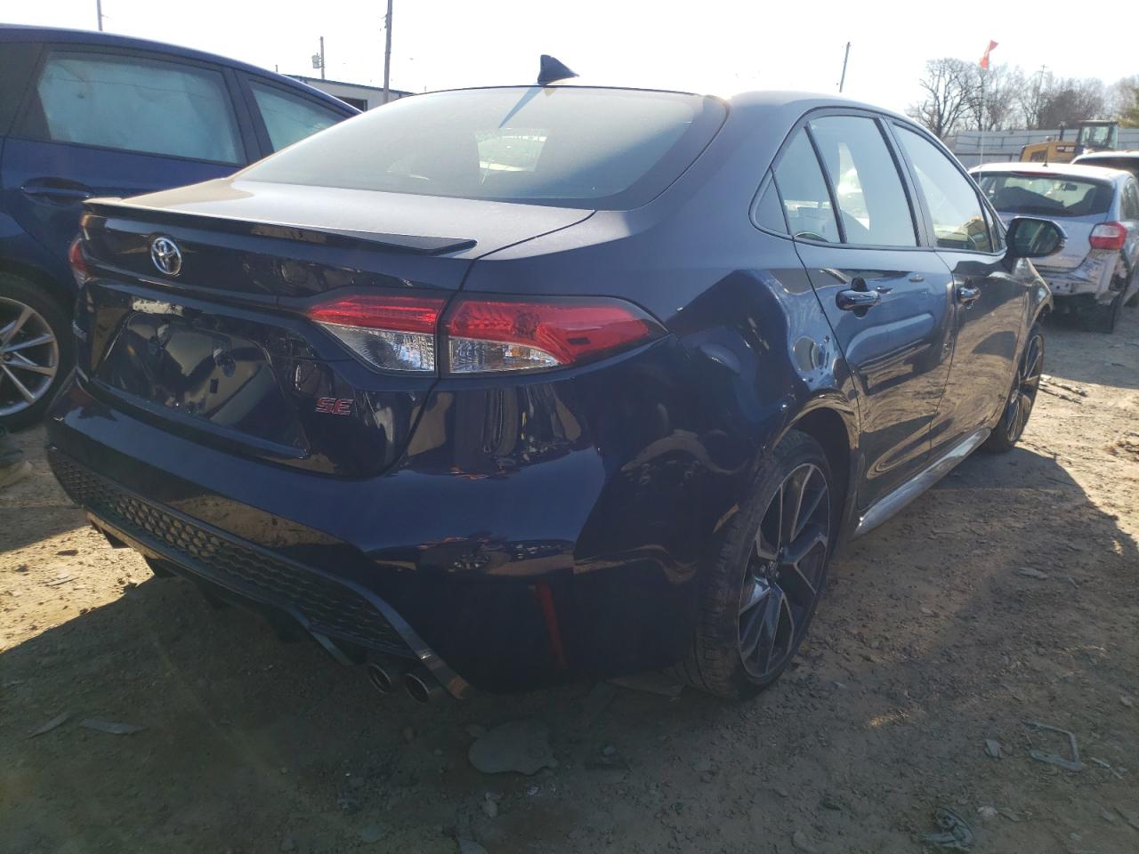 Photo 4 from auction – 2021 TOYOTA COROLLA SE with VIN JTDP4MCE0MJ067358