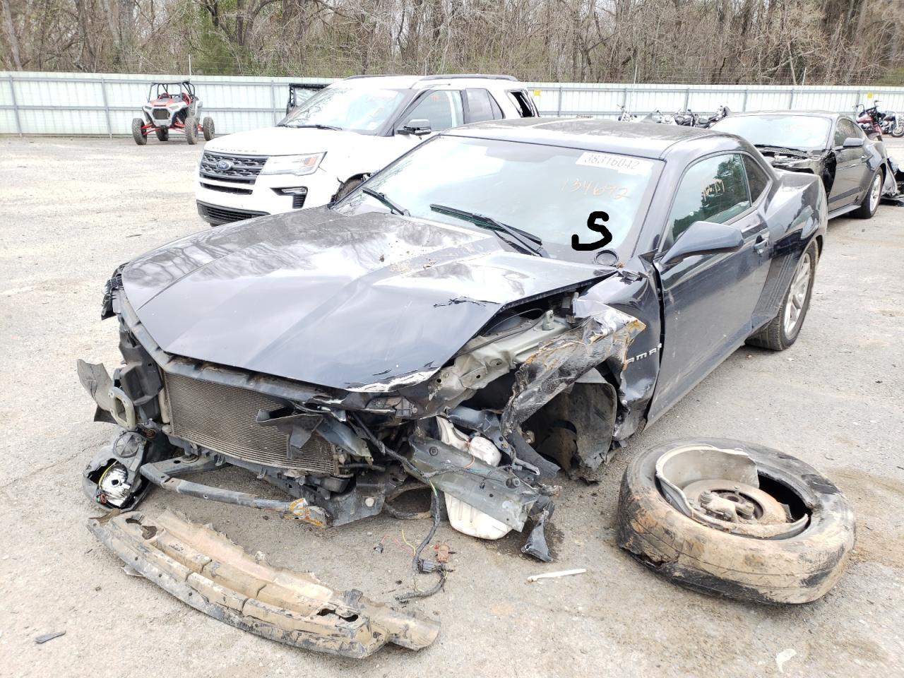 Photo 2 from auction – 2014 CHEVROLET CAMARO LS with VIN 2G1FA1E32E9134692