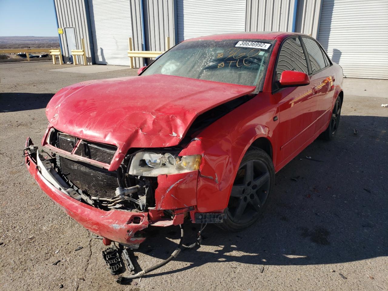 Photo 2 from auction – 2005 AUDI A4 1.8T with VIN WAUJC68E85A124434