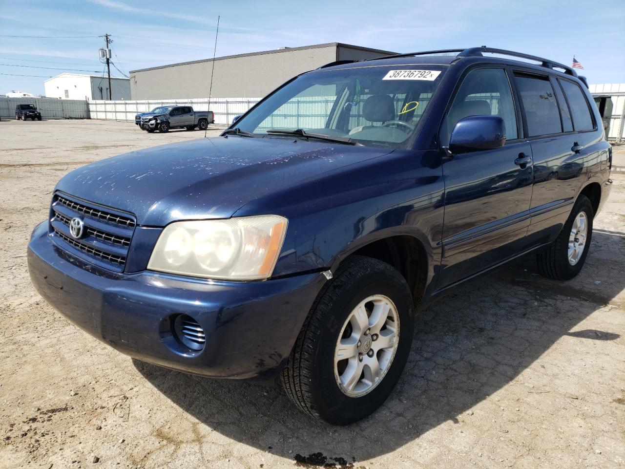 Photo 2 from auction – 2002 TOYOTA HIGHLANDER with VIN JTEHF21A320067811