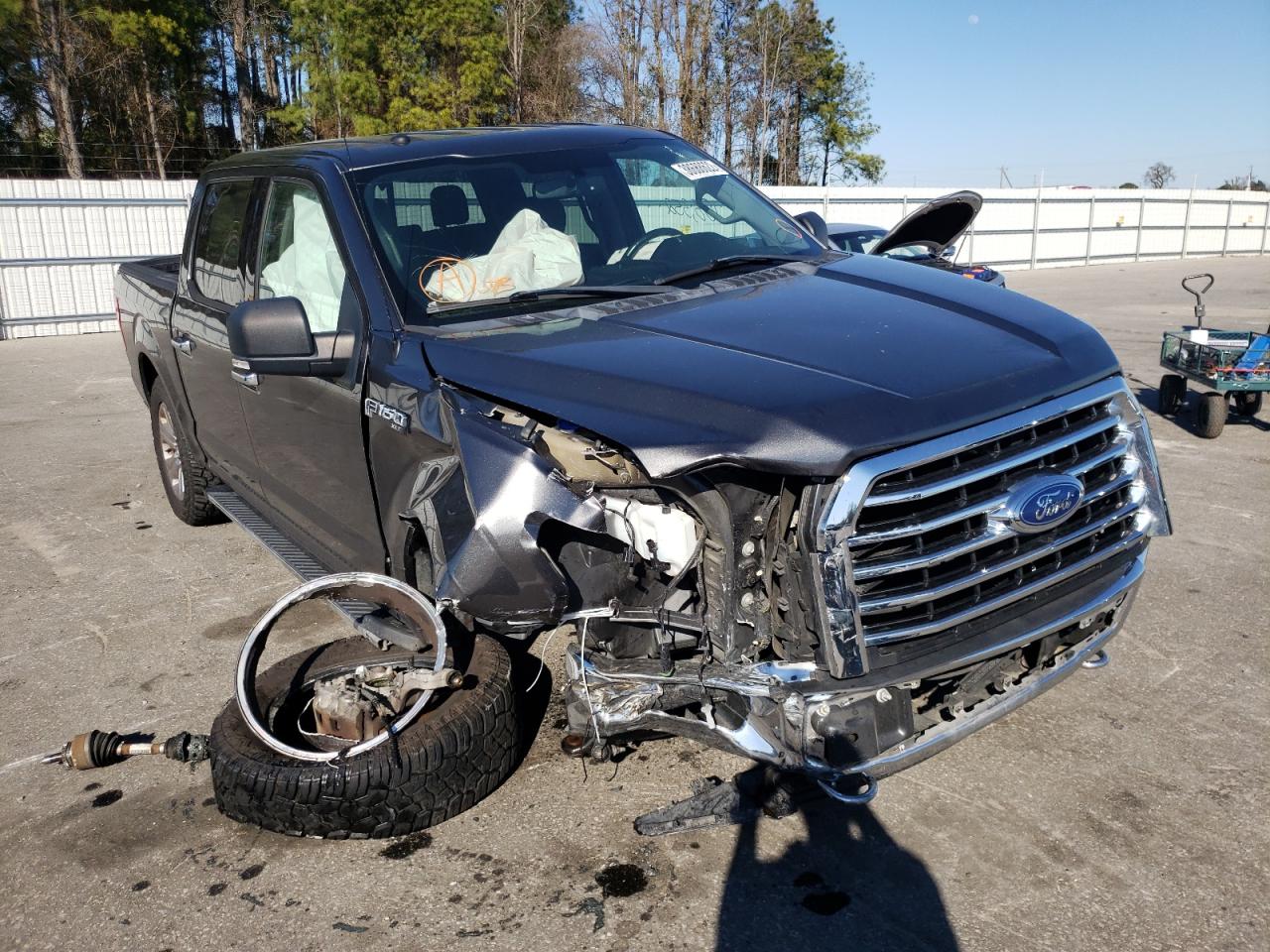FORD F150 SUPER 2017 with VIN 1FTEW1EF4HFB85962 - Photo from auction