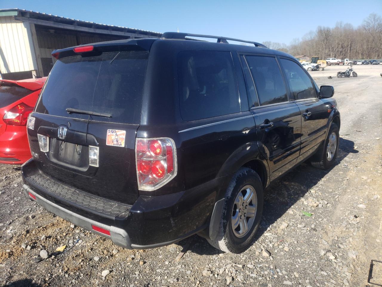 Photo 20 from auction – 2008 HONDA PILOT SE with VIN 5FNYF28308B021861