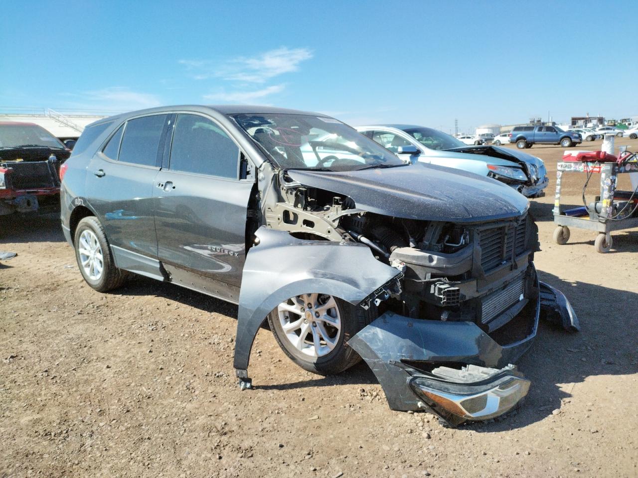 CHEVROLET EQUINOX LS 2019 with VIN 2GNAXHEV9K6141850 - Photo from auction