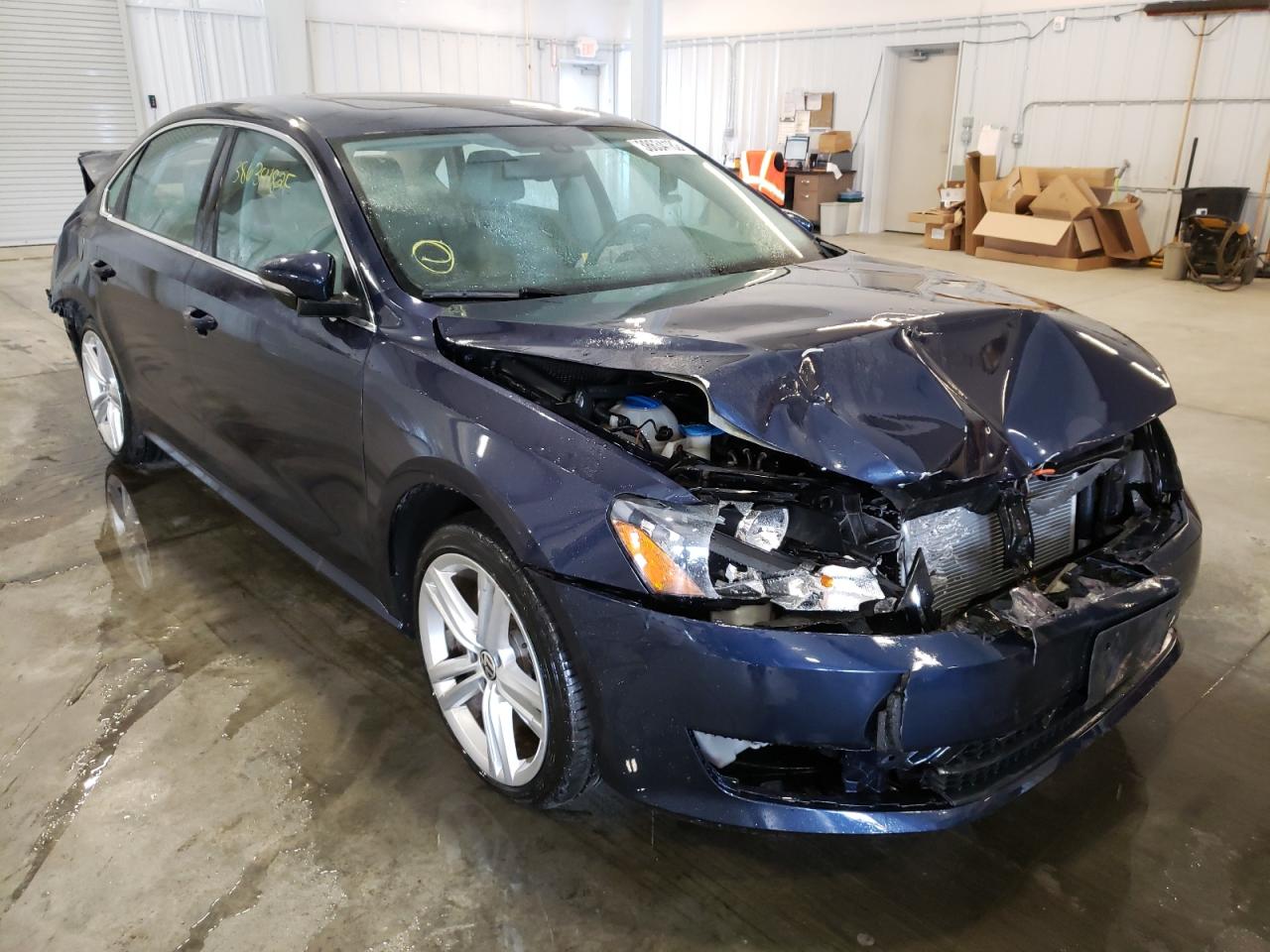 Photo 1 from auction – 2012 VOLKSWAGEN PASSAT SE with VIN 1VWBN7A32CC043315
