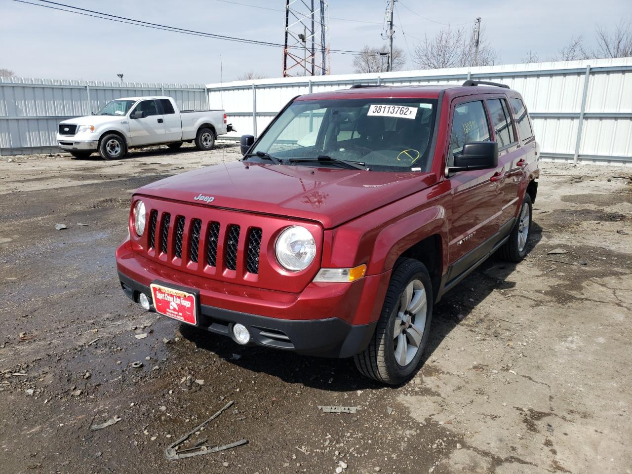 Photo 2 from auction – 2017 JEEP PATRIOT LA with VIN 1C4NJRFB2HD159073
