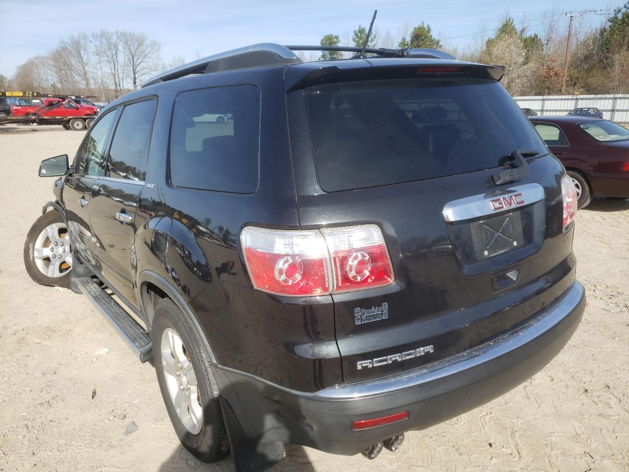 Photo 3 from auction – 2009 GMC ACADIA SLT with VIN 1GKER23D79J182815