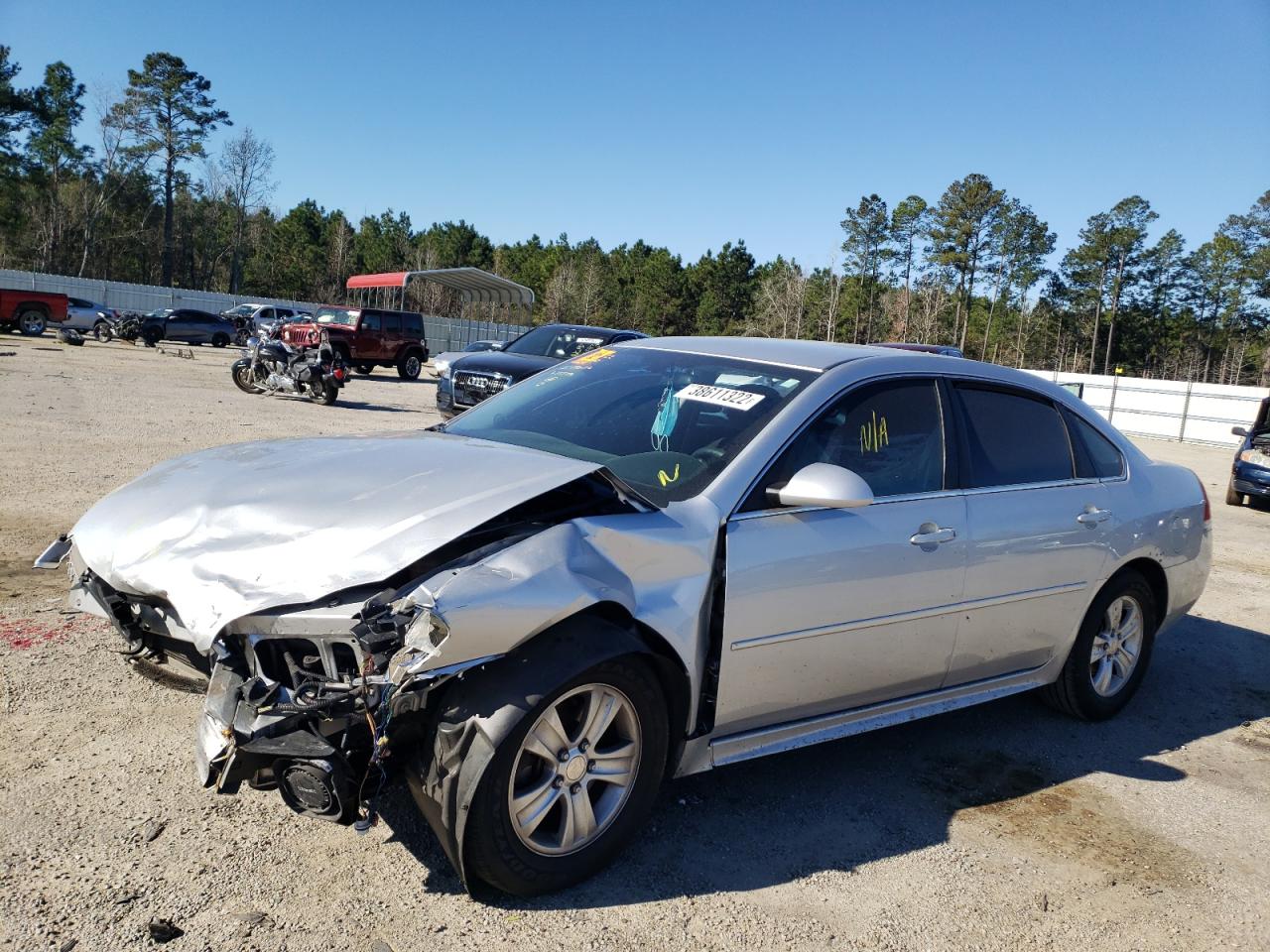 Photo 2 from auction – 2013 CHEVROLET IMPALA LS with VIN 2G1WF5E36D1255540
