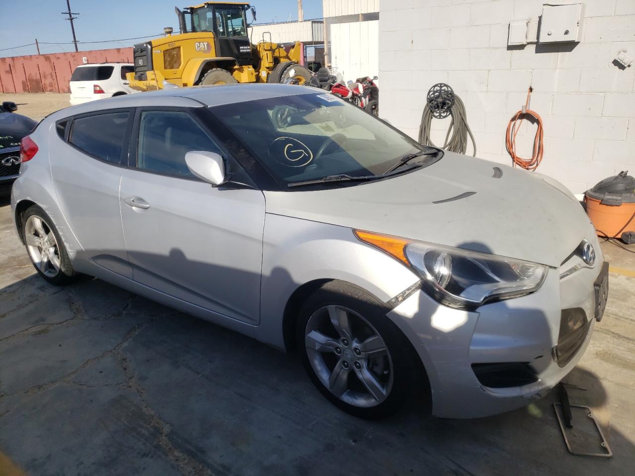 HYUNDAI VELOSTER 2015 with VIN KMHTC6AD6FU236531 - Photo from auction