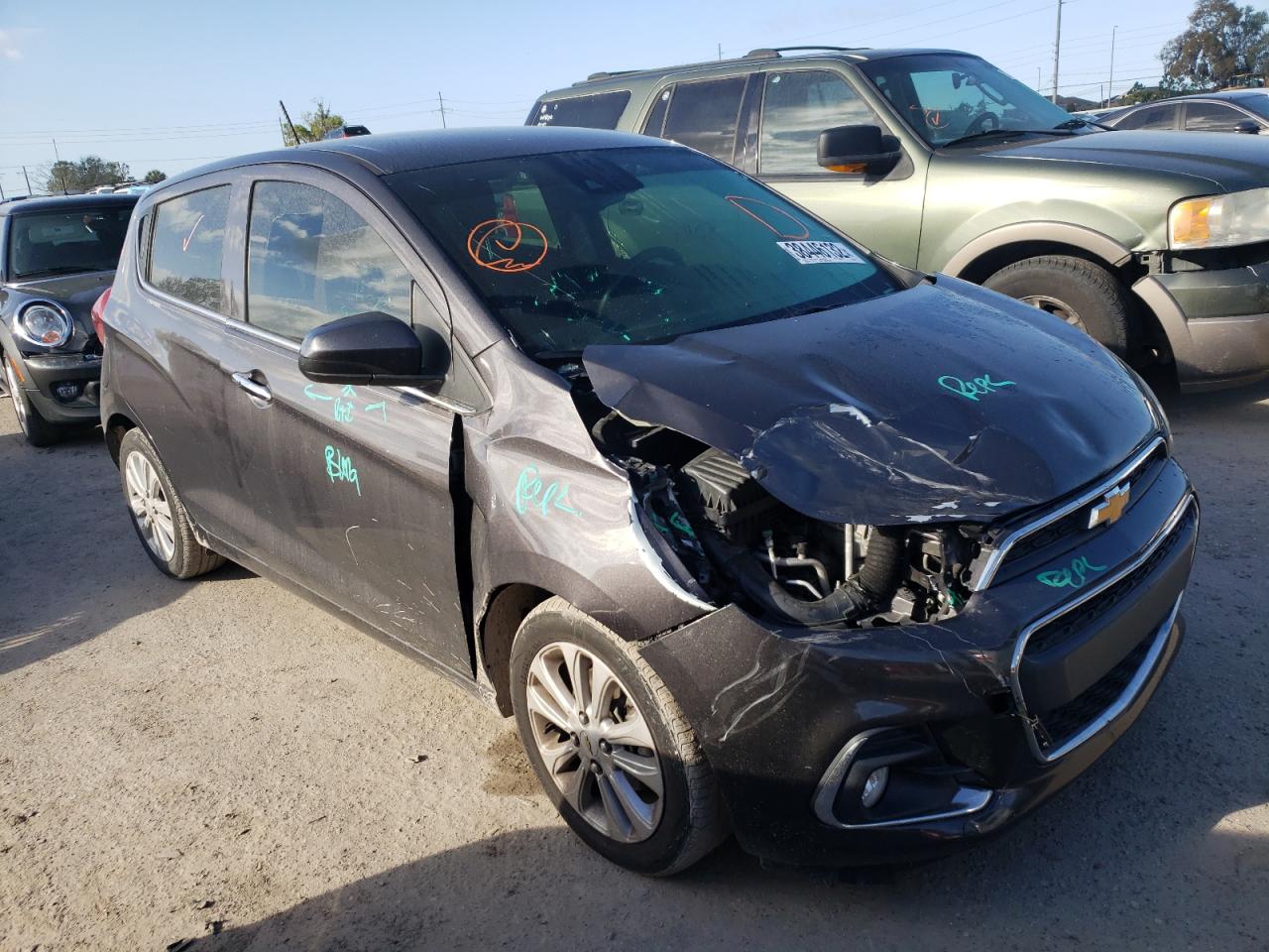 CHEVROLET SPARK 2LT 2016 with VIN KL8CF6SA6GC629591 - Photo from auction