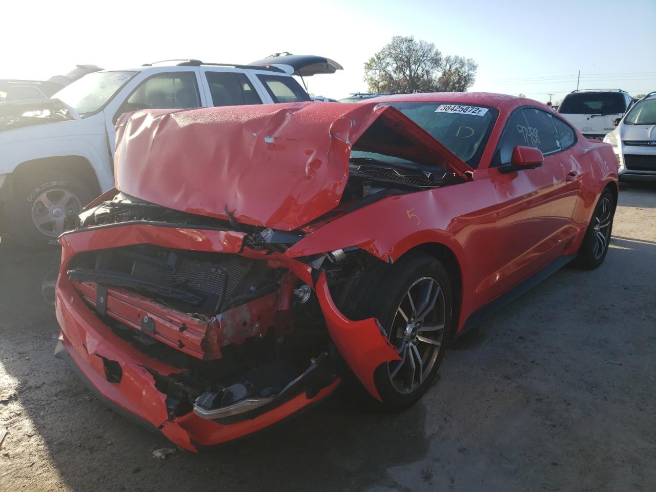 Photo 2 from auction – 2017 FORD MUSTANG with VIN 1FA6P8THXH5282349