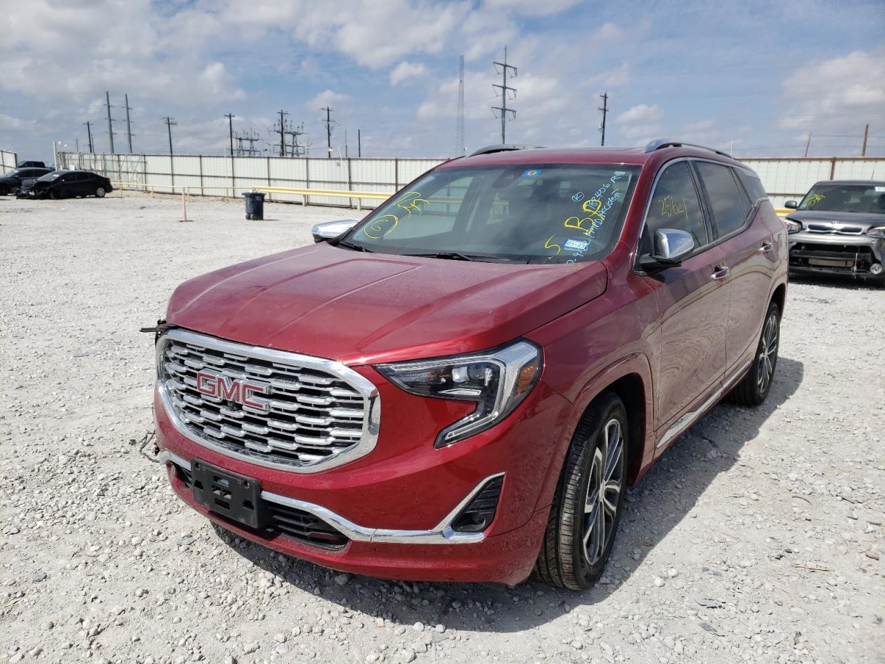 Photo 2 from auction – 2019 GMC TERRAIN DE with VIN 3GKALSEX5KL194080