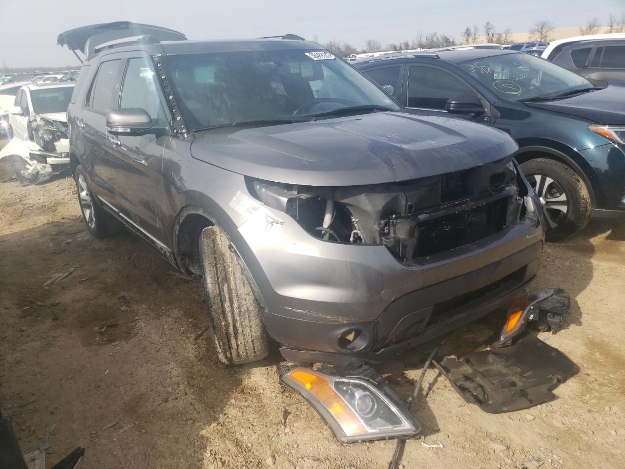 FORD EXPLORER L 2014 with VIN 1FM5K7F82EGB78587 - Photo from auction