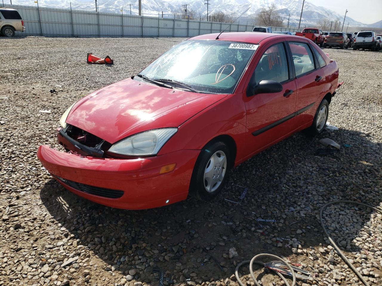 Photo 2 from auction – 2002 FORD FOCUS LX with VIN 1FAFP33P12W222830