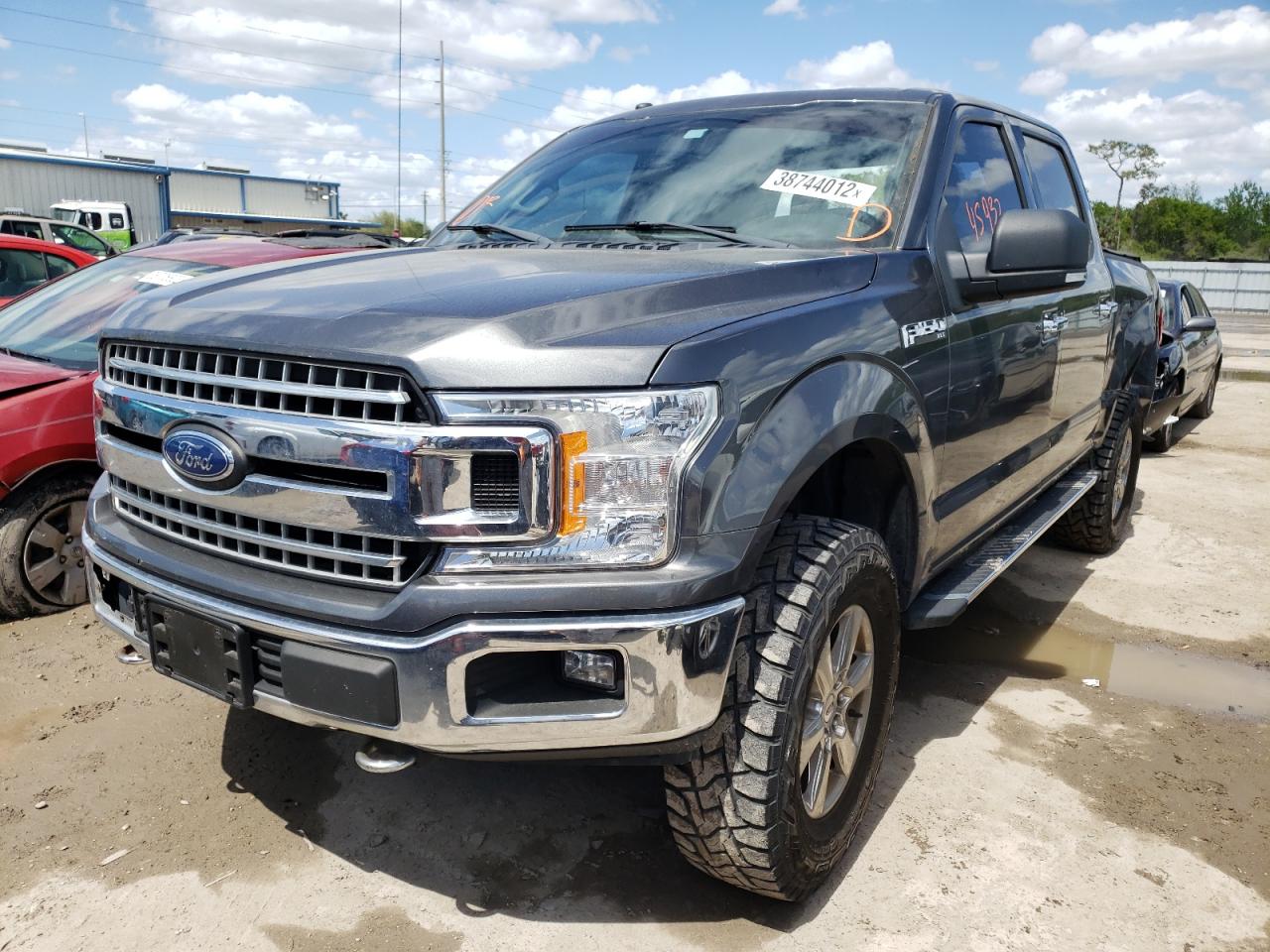 Photo 2 from auction – 2018 FORD F150 SUPER with VIN 1FTEW1EB3JFA00691