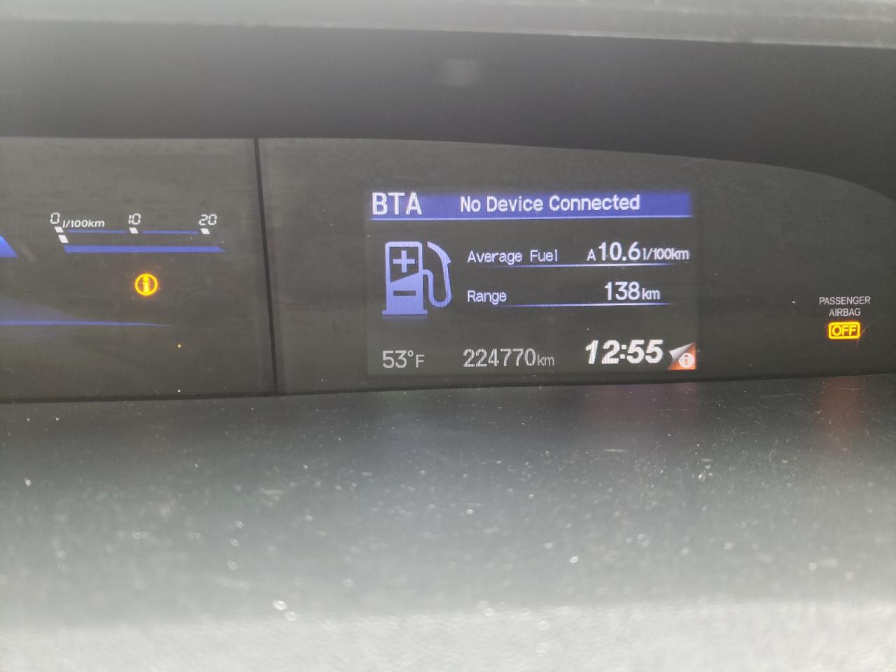 Photo 8 from auction – 2013 HONDA CIVIC EXL with VIN 19XFB2F91DE215261