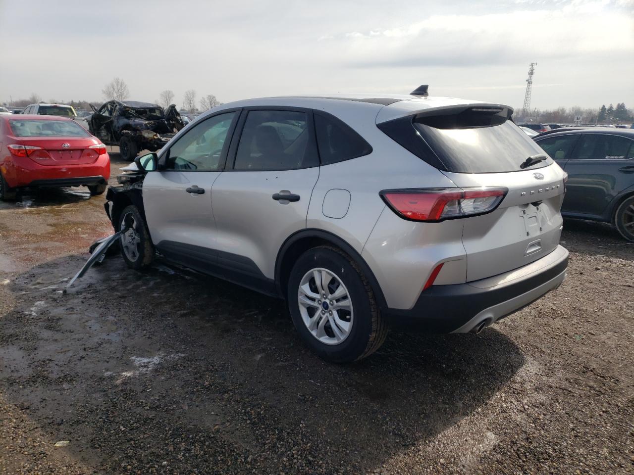 Photo 3 from auction – 2020 FORD ESCAPE S with VIN 1FMCU0F63LUA03318