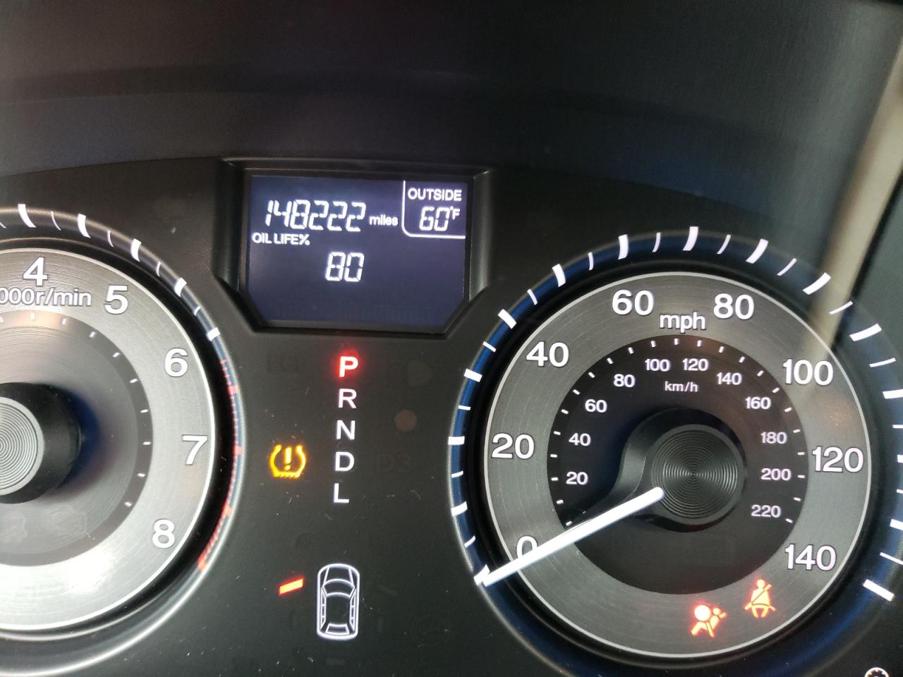 Photo 8 from auction – 2011 HONDA ODYSSEY EX with VIN 5FNRL5H64BB055365