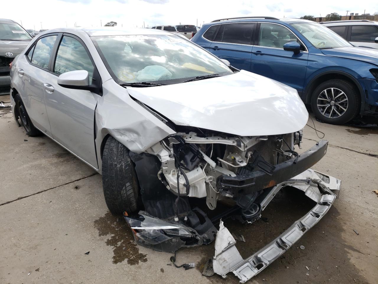 TOYOTA COROLLA L 2017 with VIN 5YFBURHE2HP661516 - Photo from auction