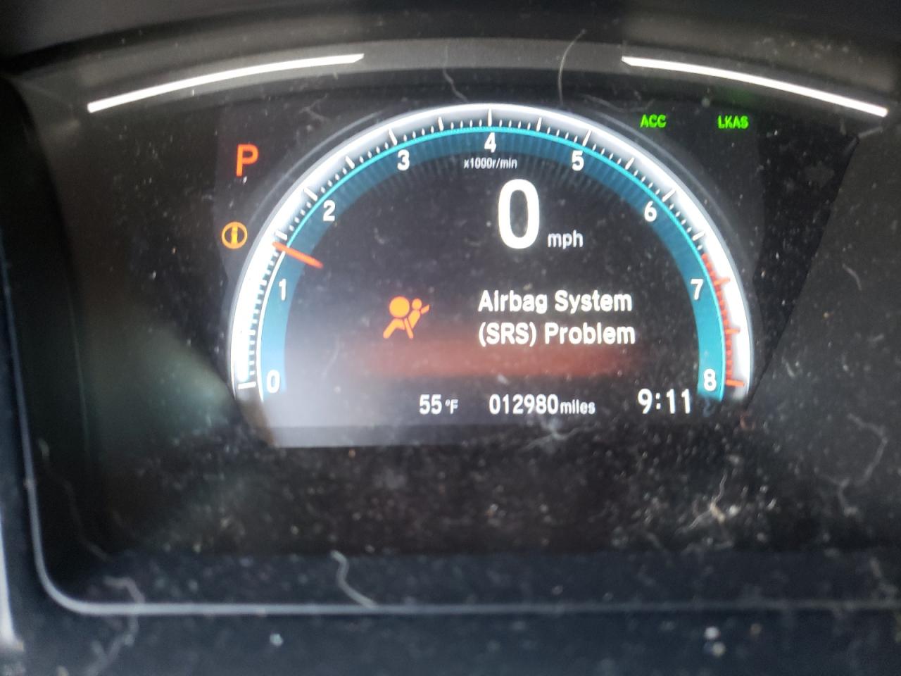Photo 8 from auction – 2019 HONDA CIVIC LX with VIN 19XFC2F64KE021114