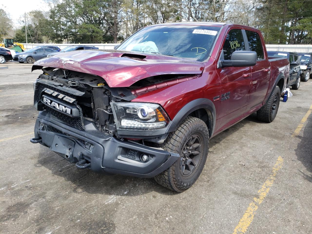 Photo 2 from auction – 2018 RAM 1500 REBEL with VIN 1C6RR6YT5JS157115