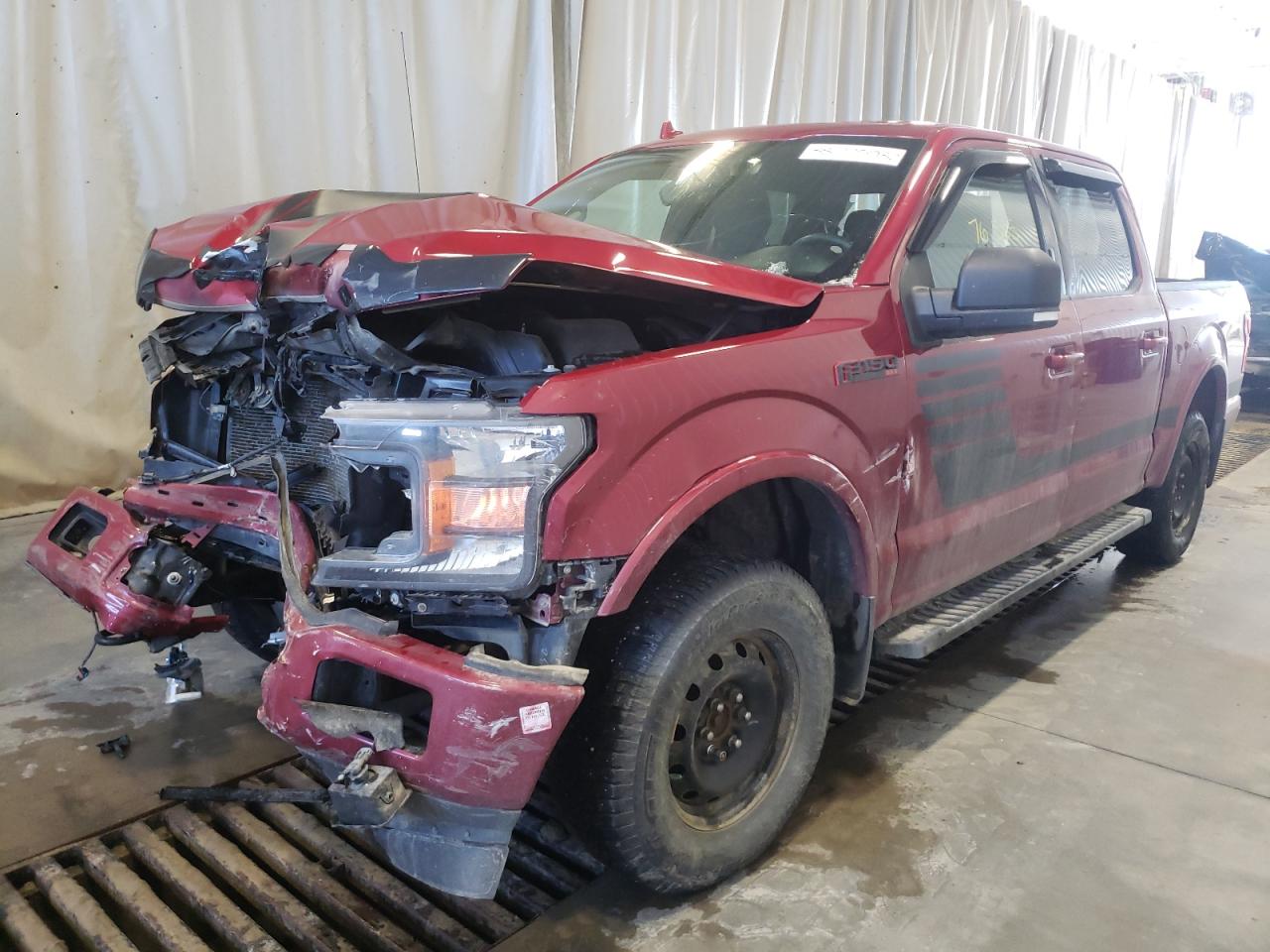 Photo 2 from auction – 2018 FORD F150 SUPER with VIN 1FTEW1E59JFB06282