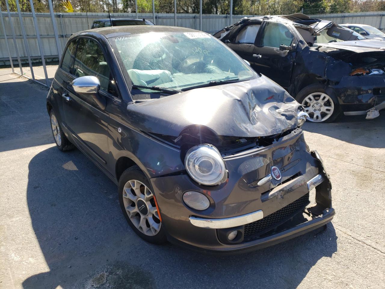 Foto 1 de la subasta – 2017 FIAT 500 LOUNGE con VIN 3C3CFFCR4HT654351