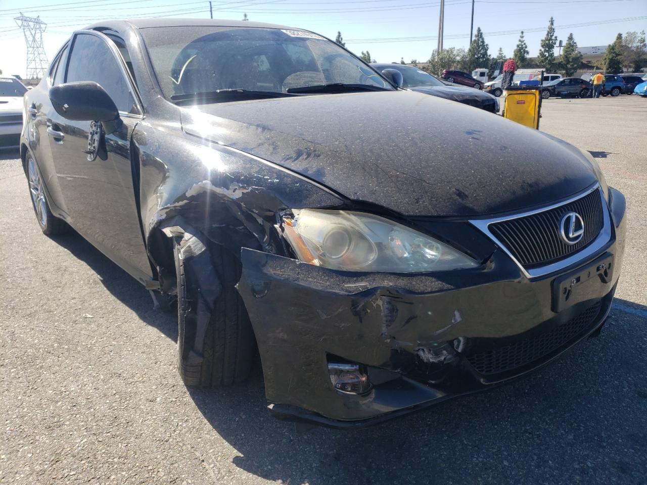 LEXUS IS 250 2007 with VIN JTHBK262675045253 - Photo from auction