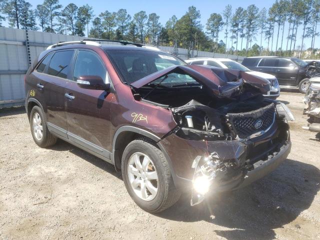 KIA SORENTO BA 2012 with VIN 5XYKT4A67CG222124 - Photo from auction